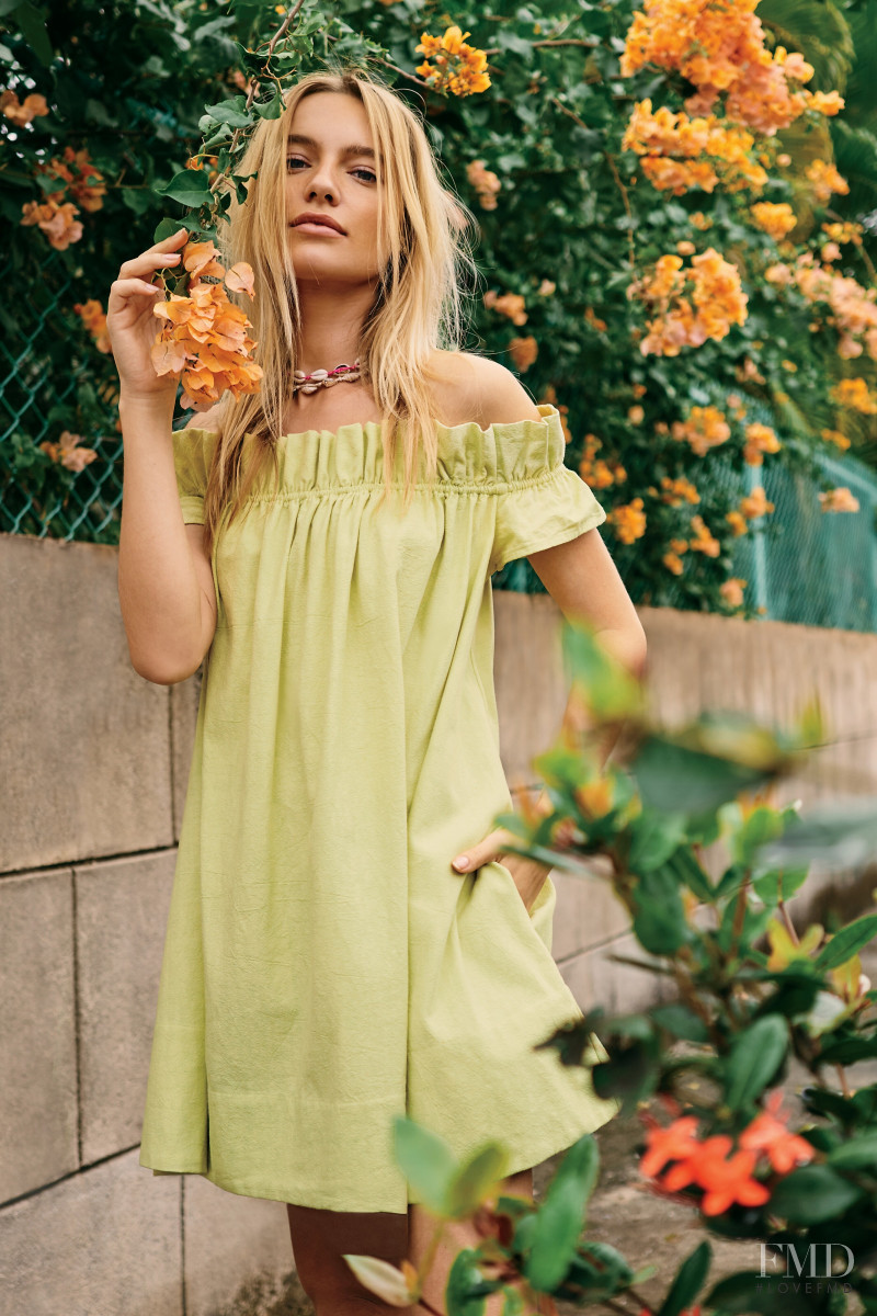 Maya Stepper featured in  the Free People lookbook for Spring/Summer 2019