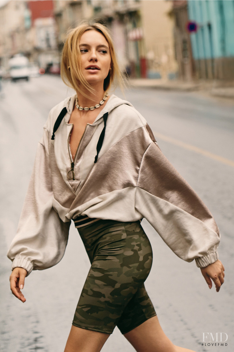 Maya Stepper featured in  the Free People lookbook for Spring/Summer 2019