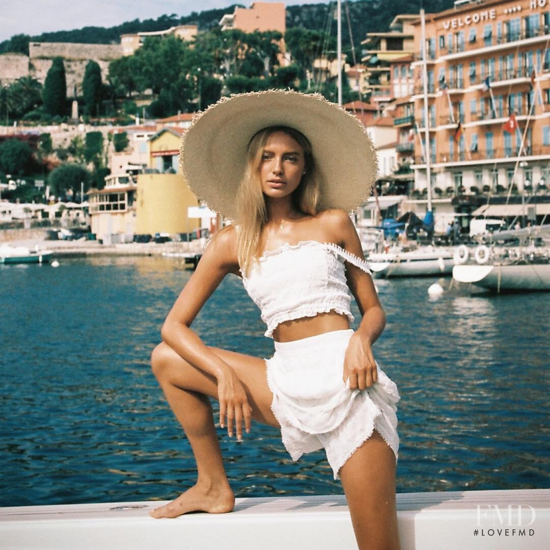 Maya Stepper featured in  the SIR the Label lookbook for Summer 2019