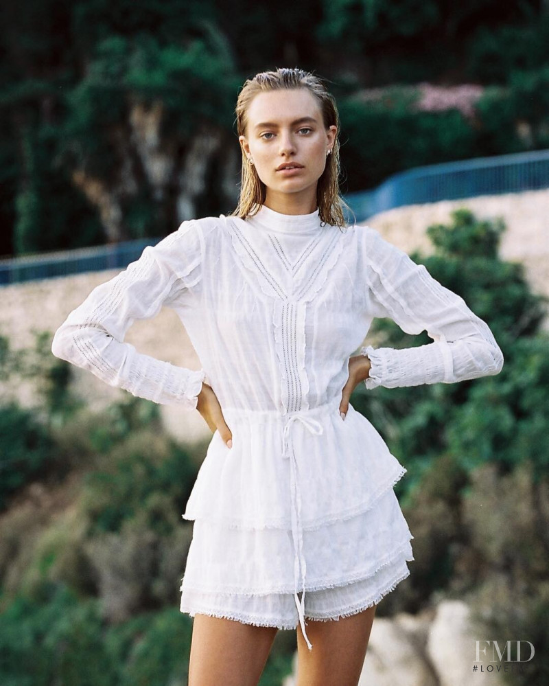 Maya Stepper featured in  the SIR the Label lookbook for Summer 2019