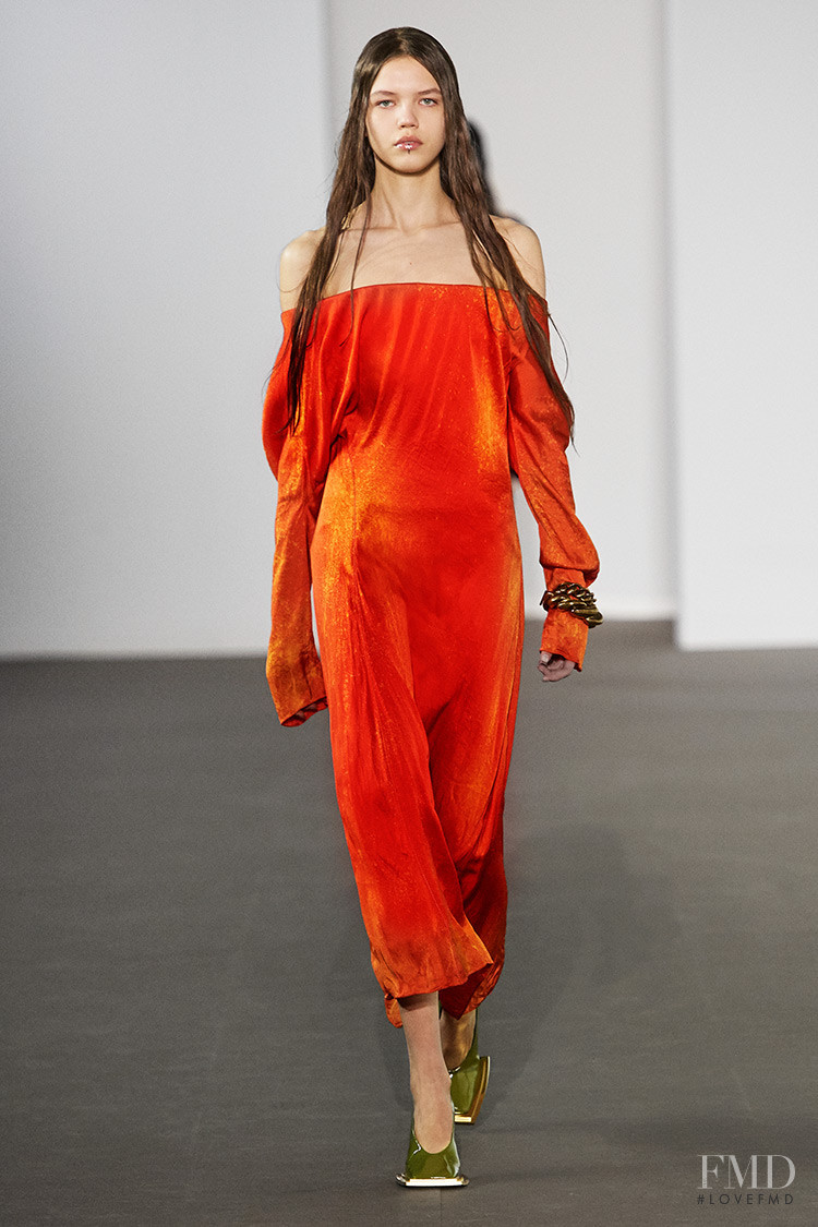 Sofia Sofochka Pletneva featured in  the Acne Studios fashion show for Autumn/Winter 2020