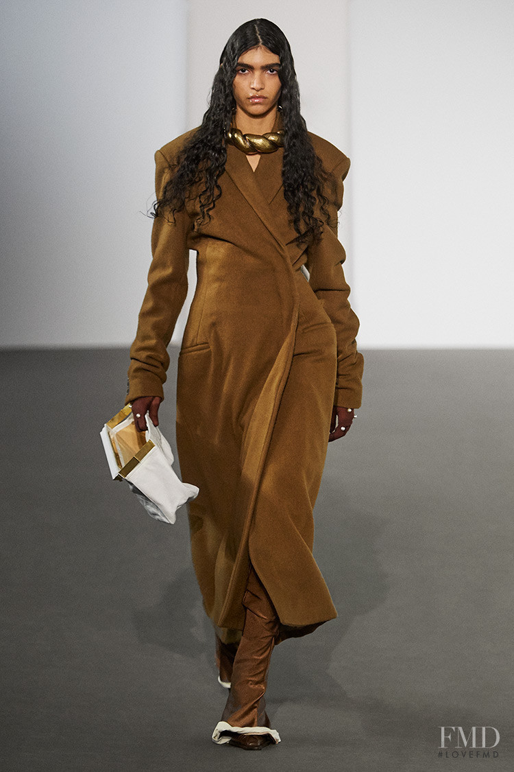 Anita Pozzo featured in  the Acne Studios fashion show for Autumn/Winter 2020