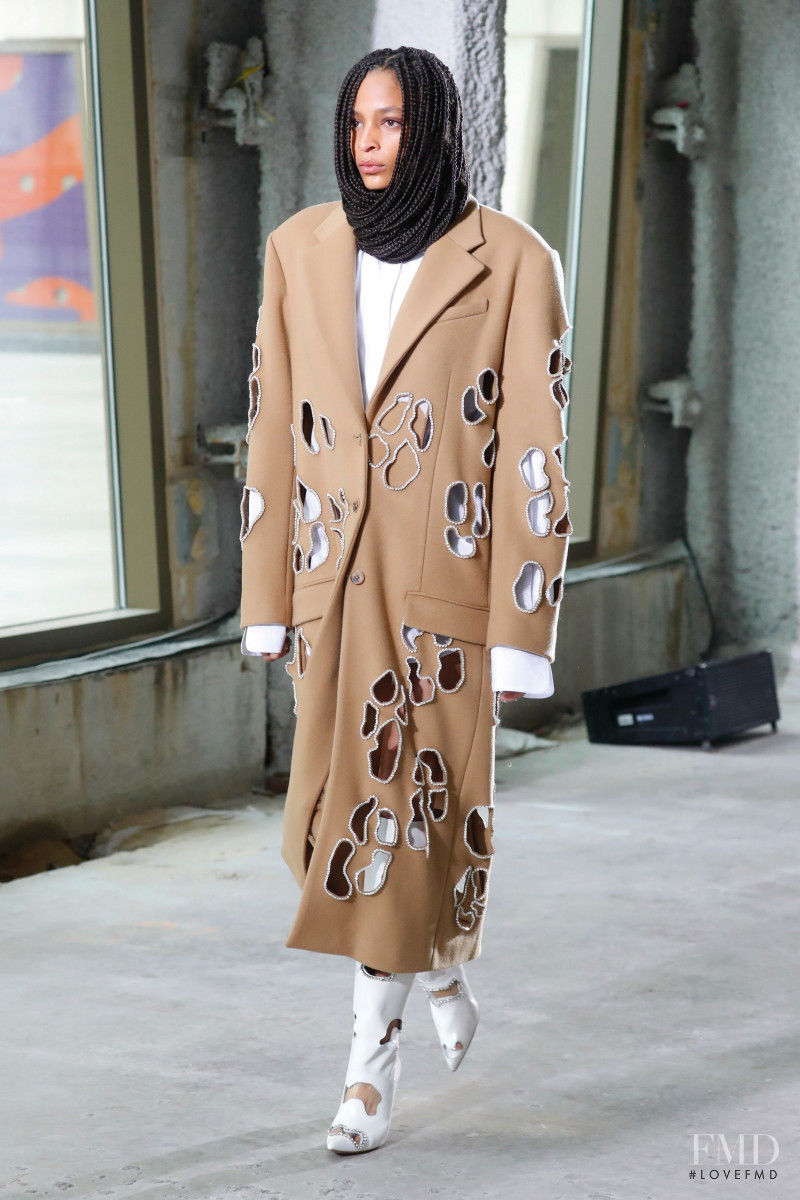 Brionka Halbert featured in  the area fashion show for Autumn/Winter 2020