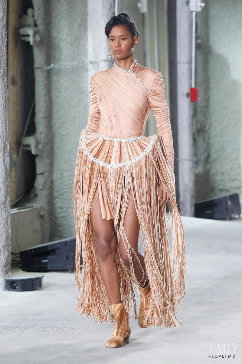 Ysaunny Brito featured in  the area fashion show for Autumn/Winter 2020