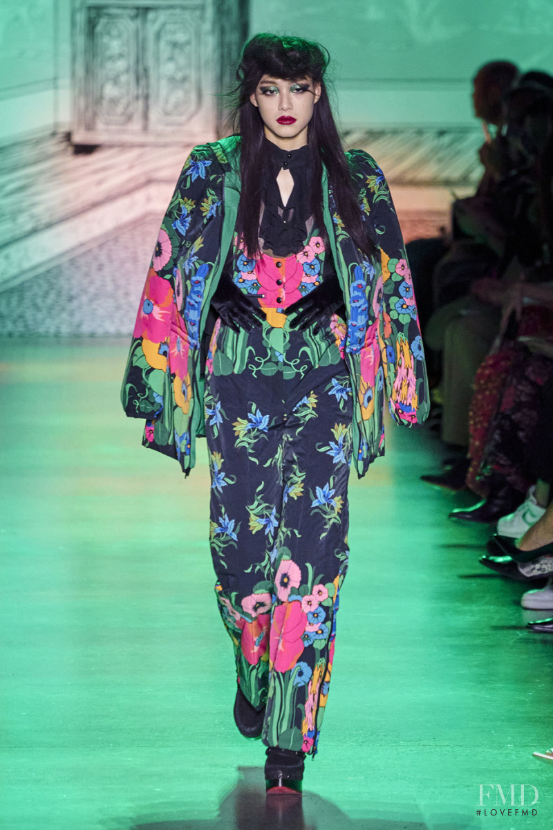 Seol Hee Kim featured in  the Anna Sui fashion show for Autumn/Winter 2020