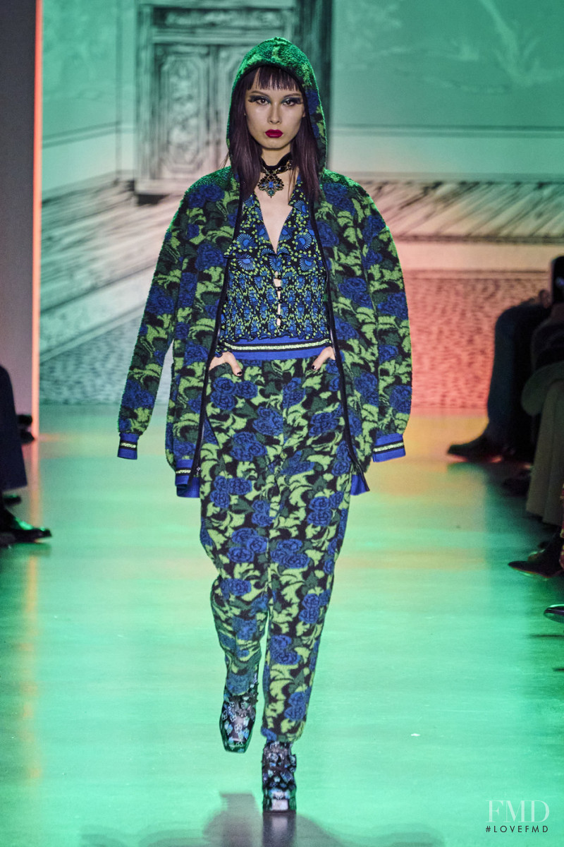 Bao Ziyi featured in  the Anna Sui fashion show for Autumn/Winter 2020