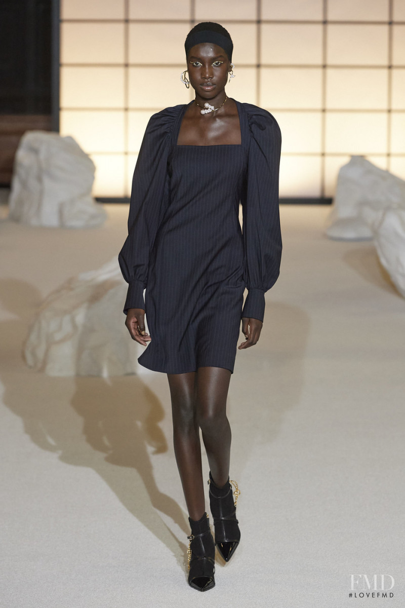 Nya Gatbel featured in  the ADEAM fashion show for Autumn/Winter 2020