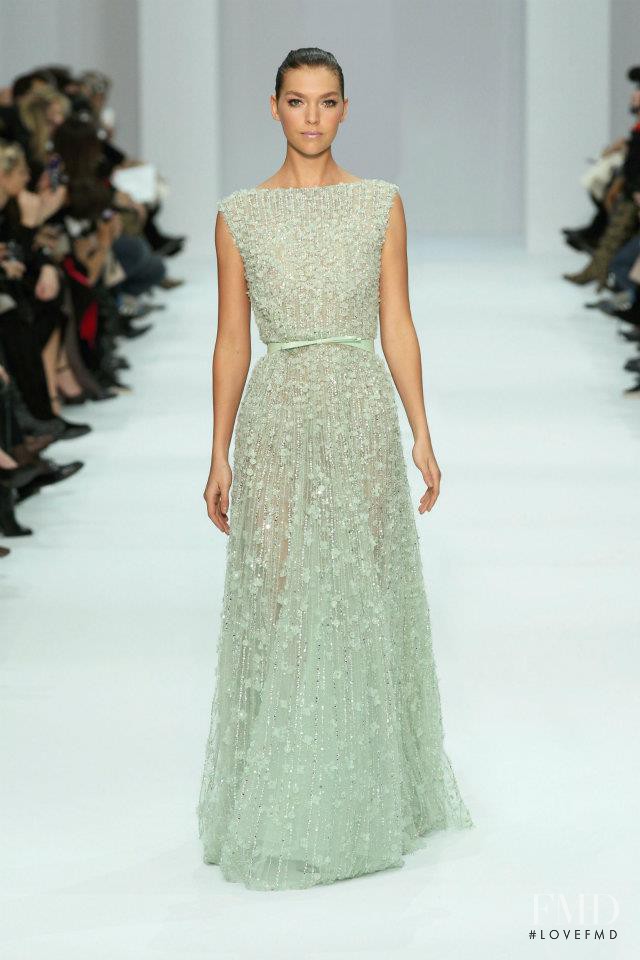 Arizona Muse featured in  the Elie Saab Couture fashion show for Spring/Summer 2012