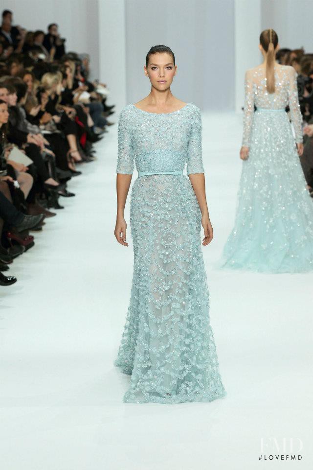Arizona Muse featured in  the Elie Saab Couture fashion show for Spring/Summer 2012