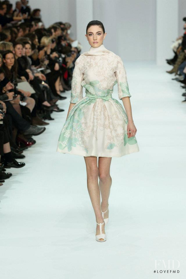 Jacquelyn Jablonski featured in  the Elie Saab Couture fashion show for Spring/Summer 2012