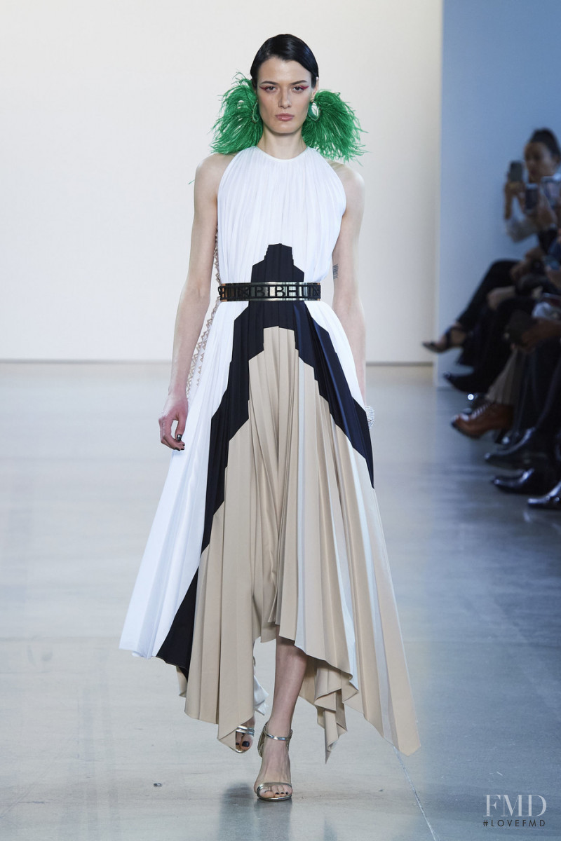 Marfa Zoe Manakh featured in  the Bibhu Mohapatra fashion show for Autumn/Winter 2020