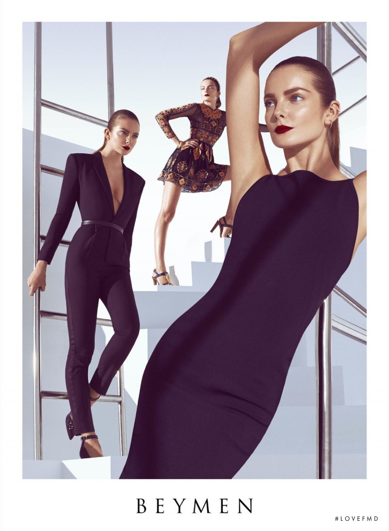 Eniko Mihalik featured in  the Beymen advertisement for Spring/Summer 2014