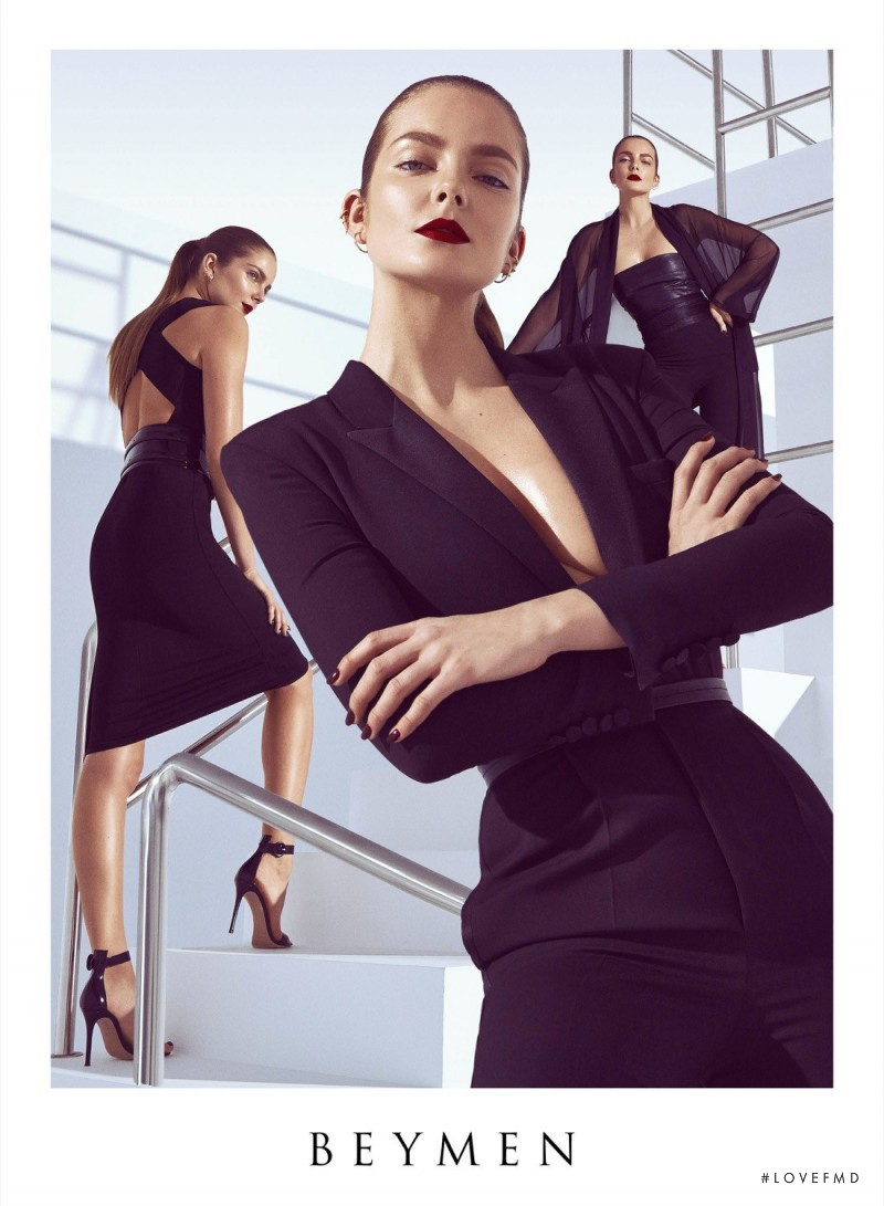 Eniko Mihalik featured in  the Beymen advertisement for Spring/Summer 2014