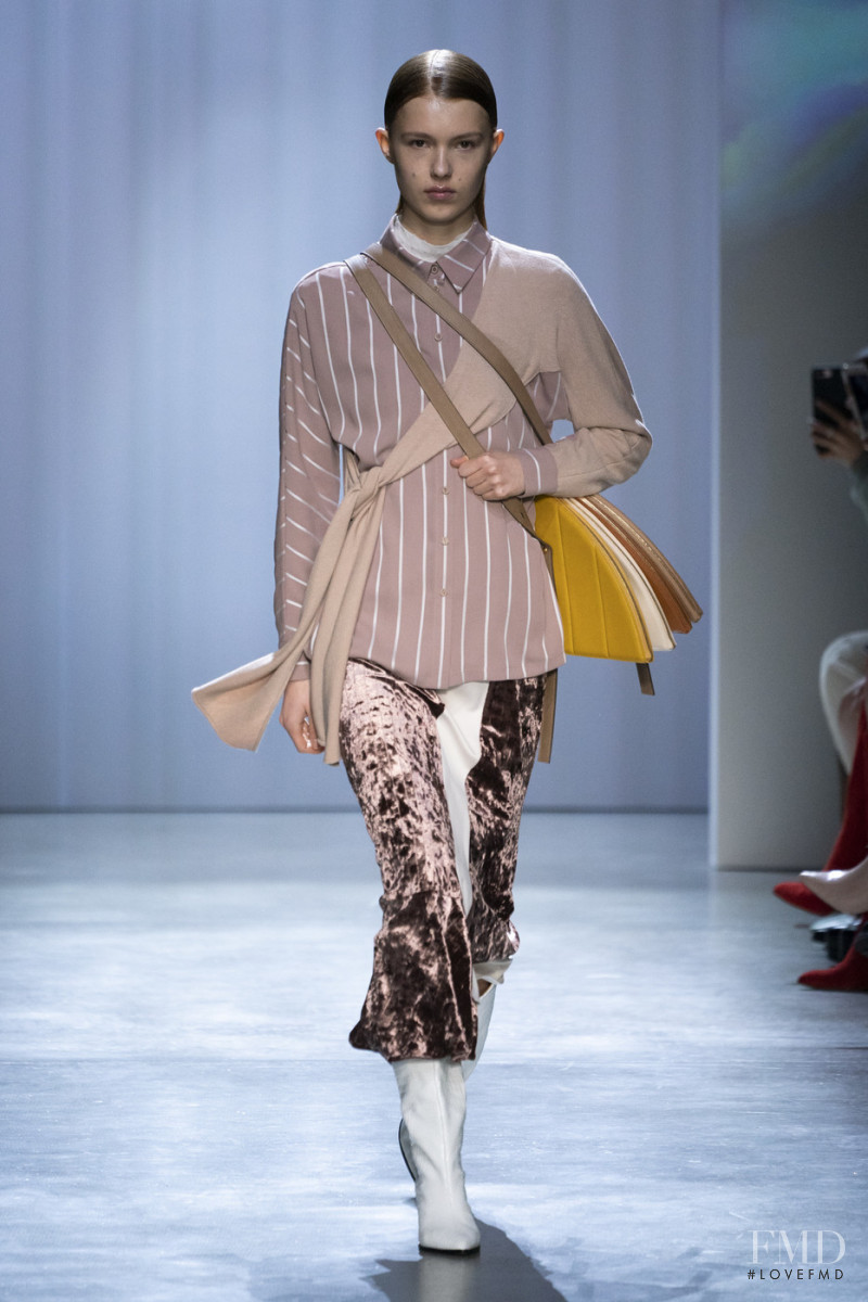 Yeva Podurian featured in  the Concept Korea fashion show for Autumn/Winter 2020