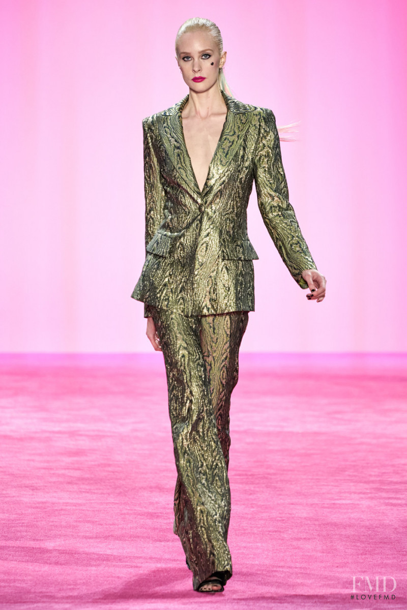 Jasmine Poulton featured in  the Christian Siriano fashion show for Autumn/Winter 2020