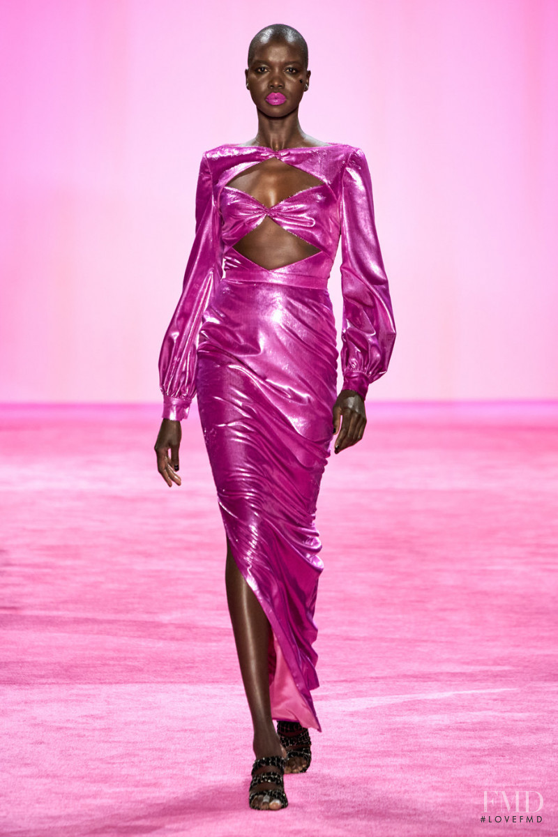 Nykhor Paul featured in  the Christian Siriano fashion show for Autumn/Winter 2020