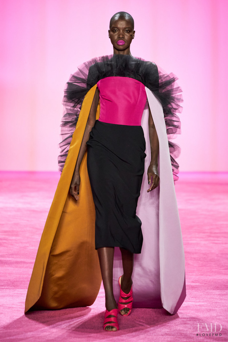 Nykhor Paul featured in  the Christian Siriano fashion show for Autumn/Winter 2020