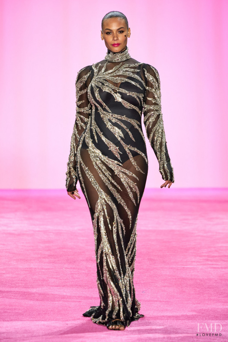 Marquita Pring featured in  the Christian Siriano fashion show for Autumn/Winter 2020