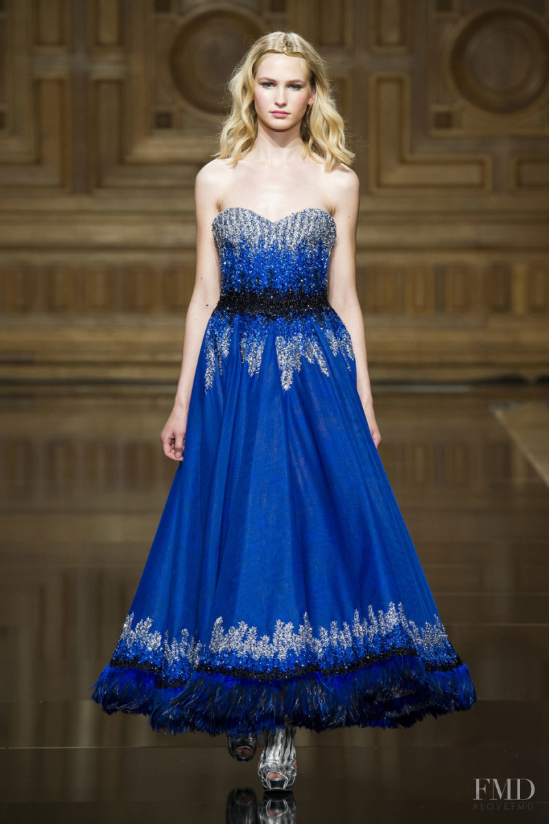 Amanda Söderberg featured in  the Tony Ward fashion show for Autumn/Winter 2016