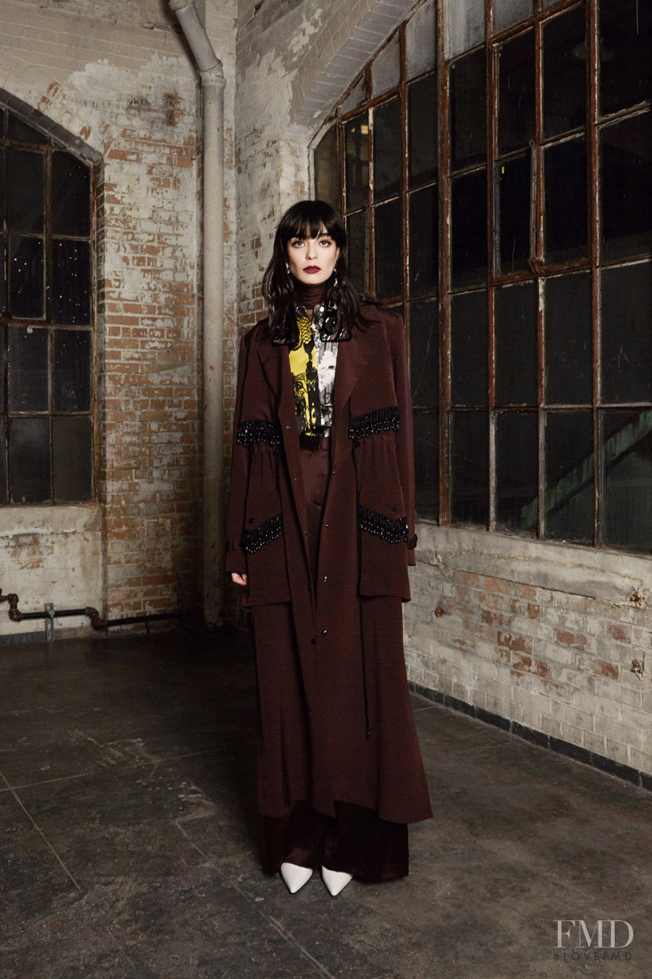 Cristina Piccone featured in  the Victoria Hayes lookbook for Autumn/Winter 2019