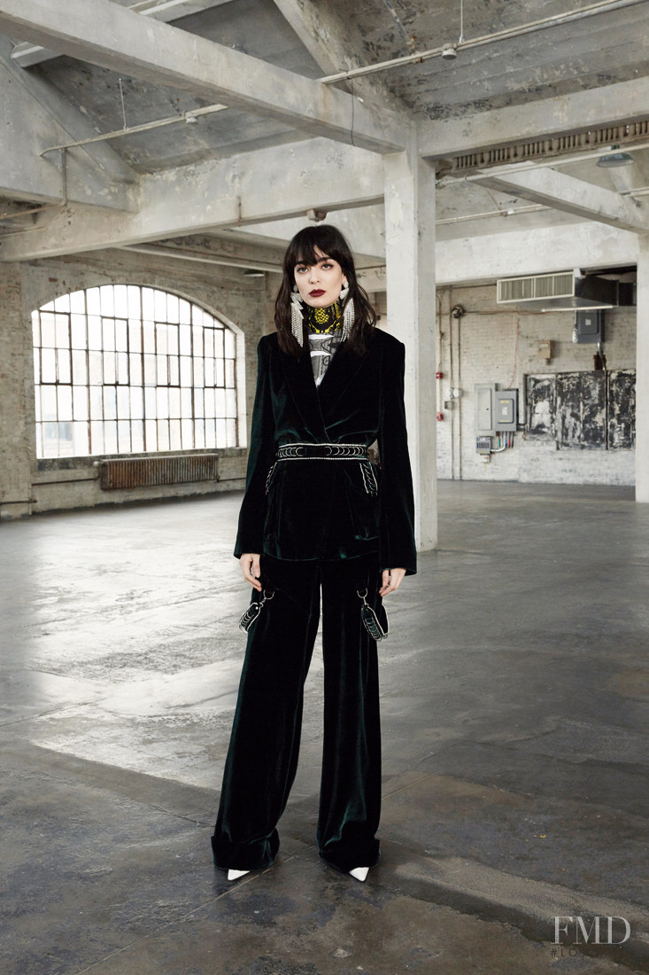 Cristina Piccone featured in  the Victoria Hayes lookbook for Autumn/Winter 2019