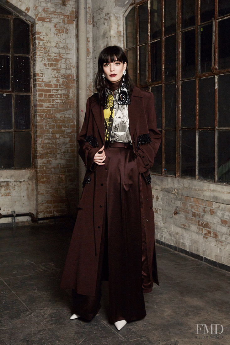 Cristina Piccone featured in  the Victoria Hayes lookbook for Autumn/Winter 2019
