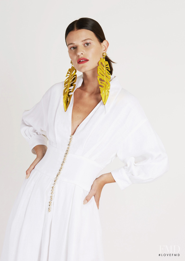 Bara Holotova featured in  the Victoria Hayes lookbook for Spring/Summer 2019