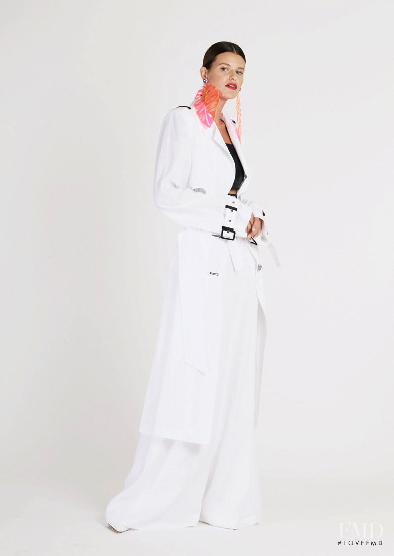 Bara Holotova featured in  the Victoria Hayes lookbook for Spring/Summer 2019