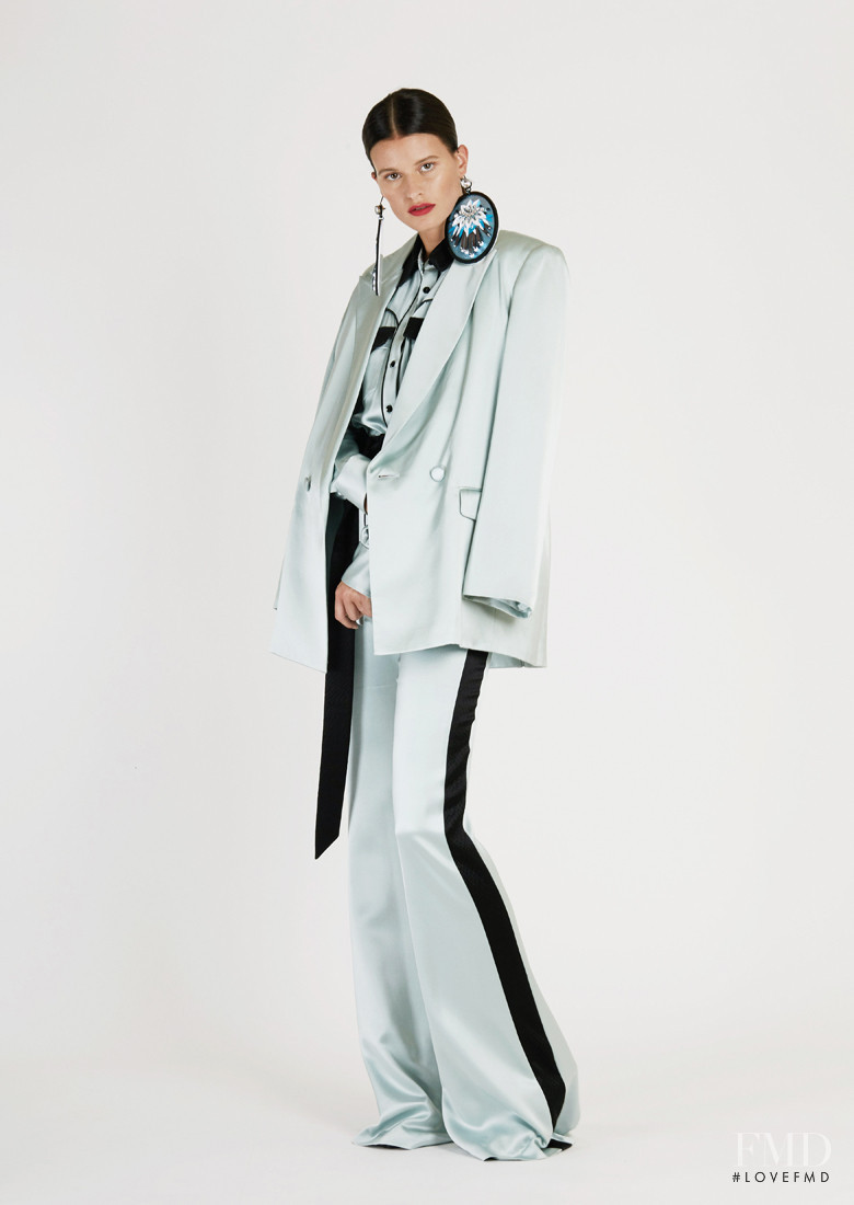 Bara Holotova featured in  the Victoria Hayes lookbook for Spring/Summer 2019