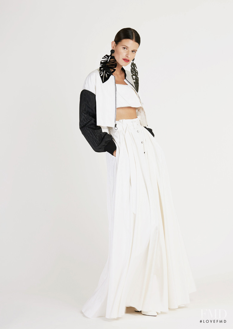 Bara Holotova featured in  the Victoria Hayes lookbook for Spring/Summer 2019