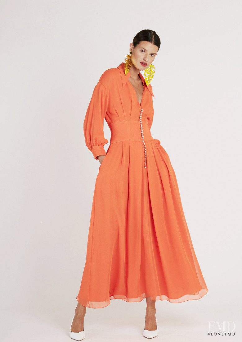 Bara Holotova featured in  the Victoria Hayes lookbook for Spring/Summer 2019