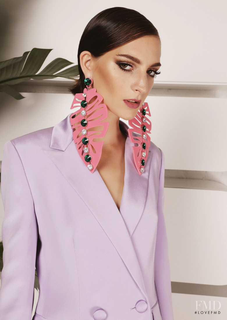 Rosanna Georgiou featured in  the Victoria Hayes lookbook for Spring/Summer 2018