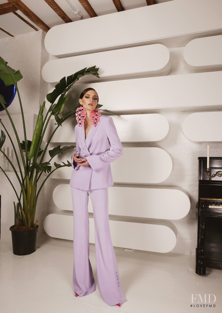 Rosanna Georgiou featured in  the Victoria Hayes lookbook for Spring/Summer 2018