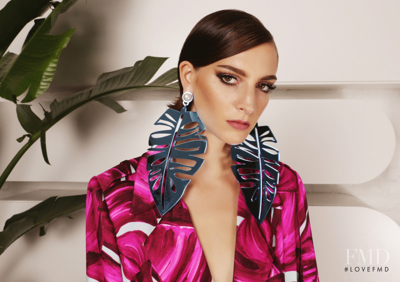 Rosanna Georgiou featured in  the Victoria Hayes lookbook for Spring/Summer 2018