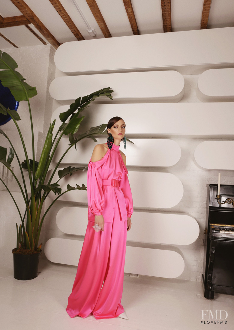 Rosanna Georgiou featured in  the Victoria Hayes lookbook for Spring/Summer 2018