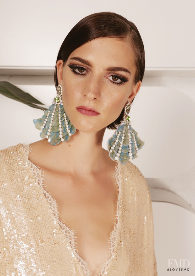 Rosanna Georgiou featured in  the Victoria Hayes lookbook for Spring/Summer 2018