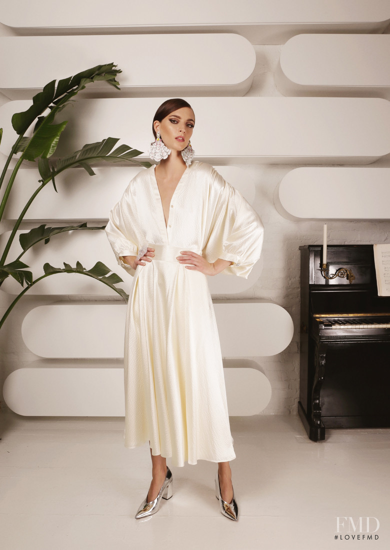 Rosanna Georgiou featured in  the Victoria Hayes lookbook for Spring/Summer 2018