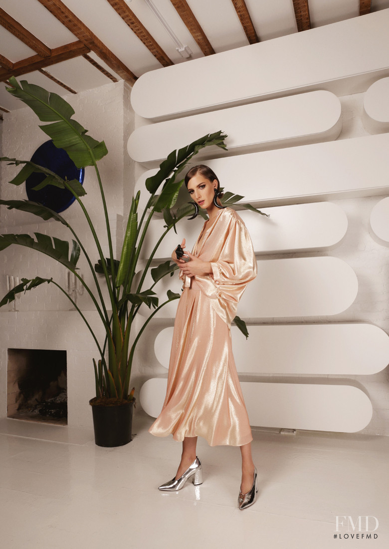 Rosanna Georgiou featured in  the Victoria Hayes lookbook for Spring/Summer 2018