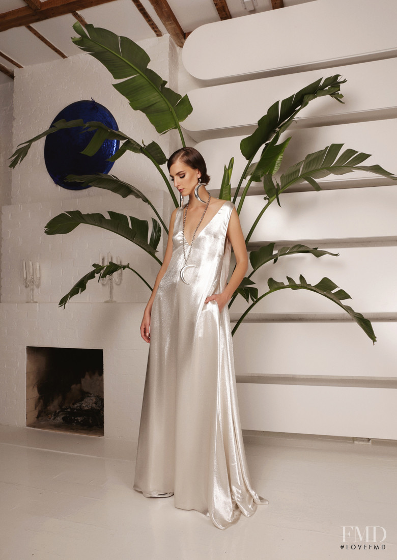 Rosanna Georgiou featured in  the Victoria Hayes lookbook for Spring/Summer 2018