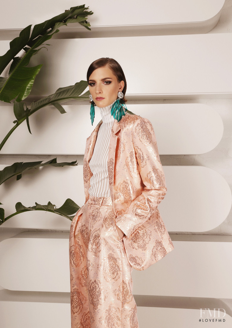 Rosanna Georgiou featured in  the Victoria Hayes lookbook for Spring/Summer 2018