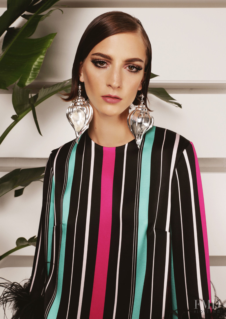 Rosanna Georgiou featured in  the Victoria Hayes lookbook for Spring/Summer 2018