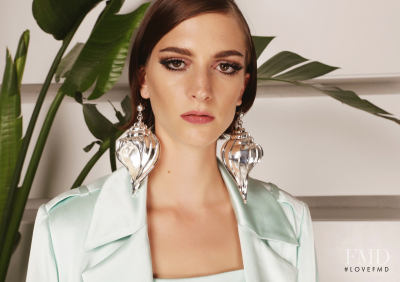 Rosanna Georgiou featured in  the Victoria Hayes lookbook for Spring/Summer 2018