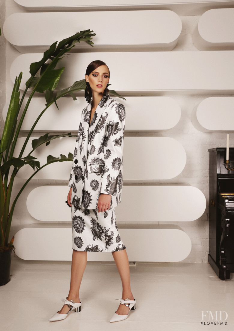Rosanna Georgiou featured in  the Victoria Hayes lookbook for Spring/Summer 2018