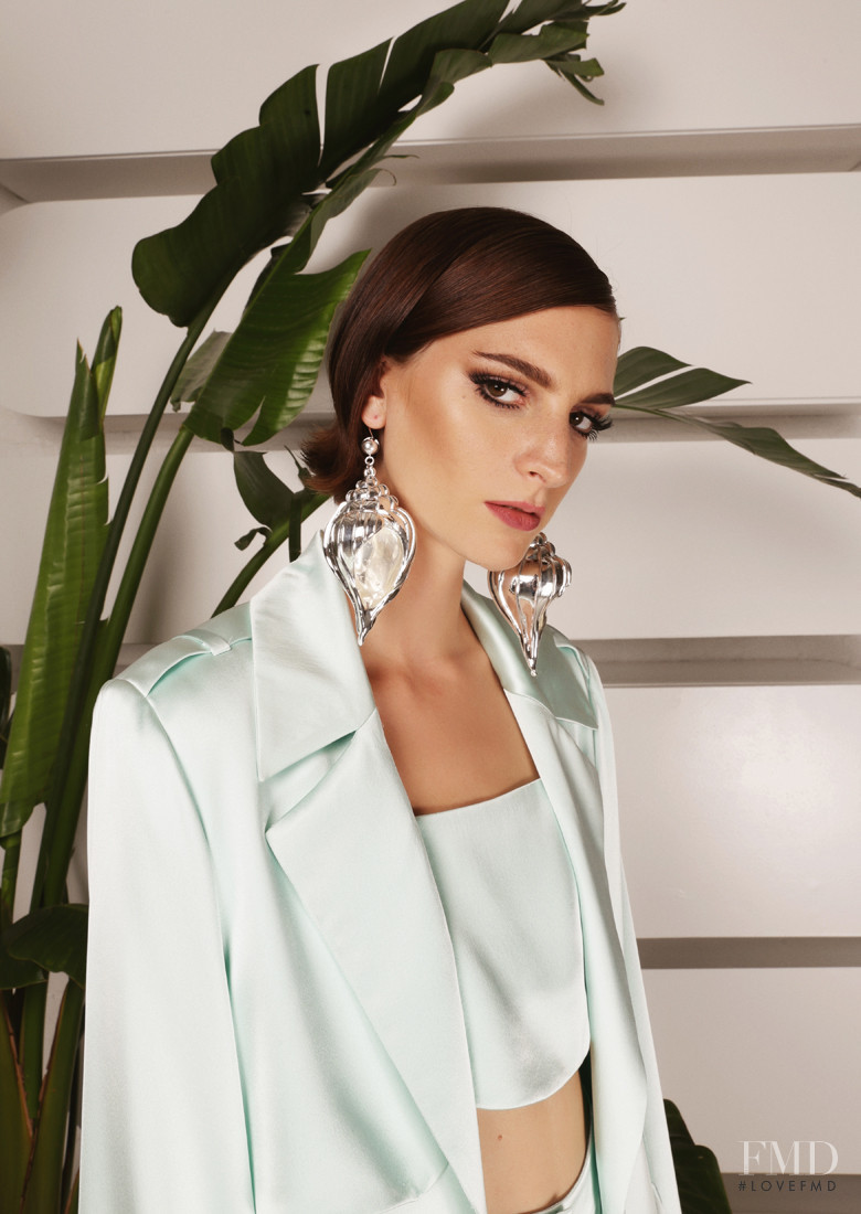 Rosanna Georgiou featured in  the Victoria Hayes lookbook for Spring/Summer 2018