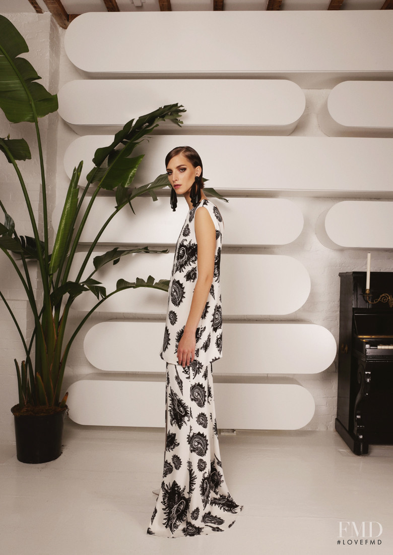Rosanna Georgiou featured in  the Victoria Hayes lookbook for Spring/Summer 2018