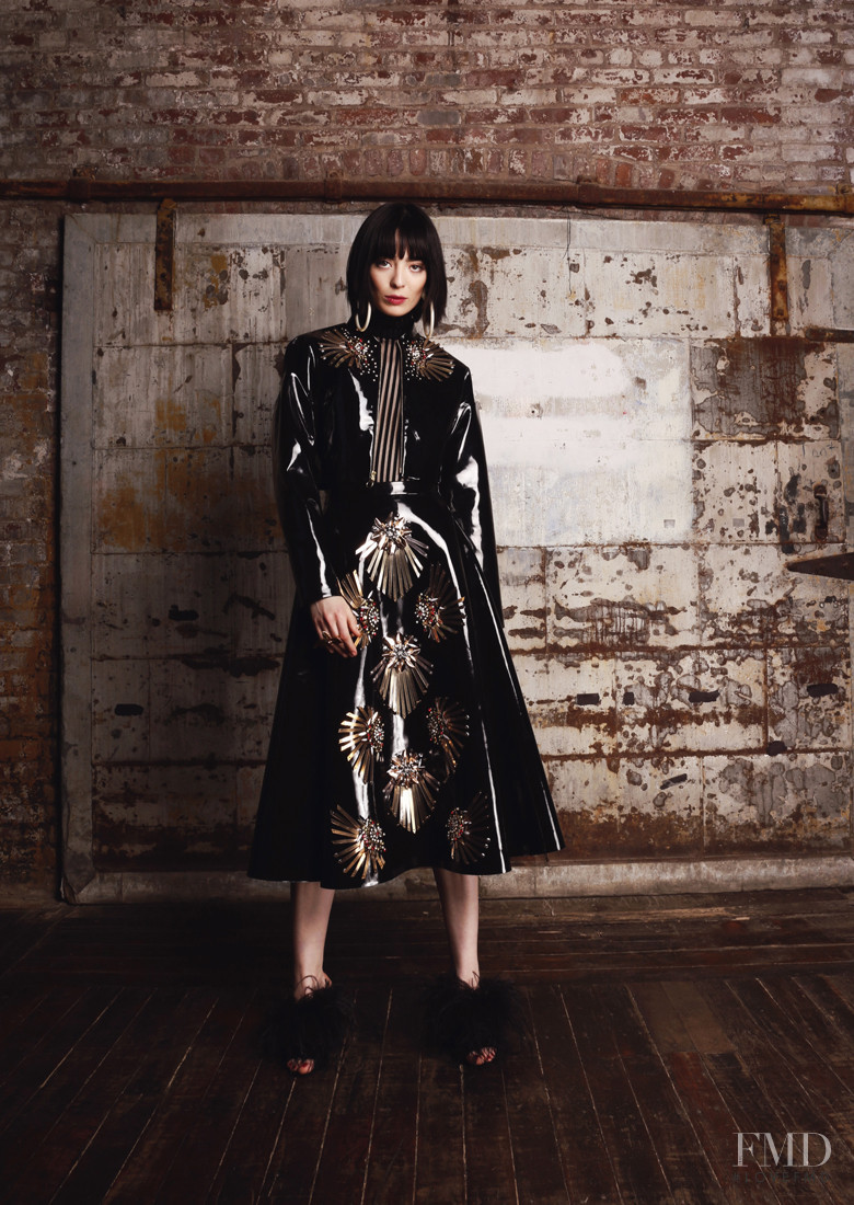 Cristina Piccone featured in  the Victoria Hayes lookbook for Autumn/Winter 2017