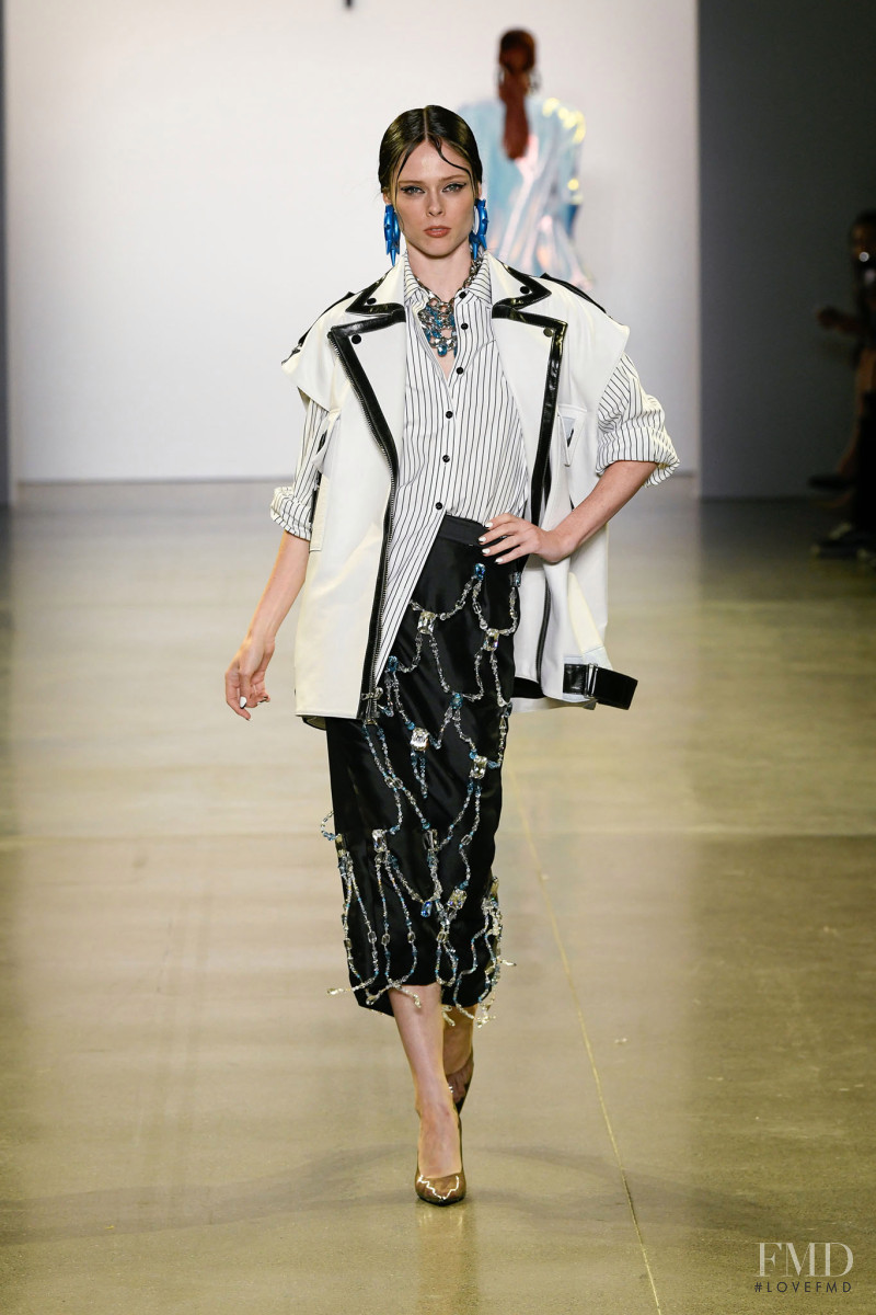 Coco Rocha featured in  the Victoria Hayes fashion show for Spring/Summer 2020