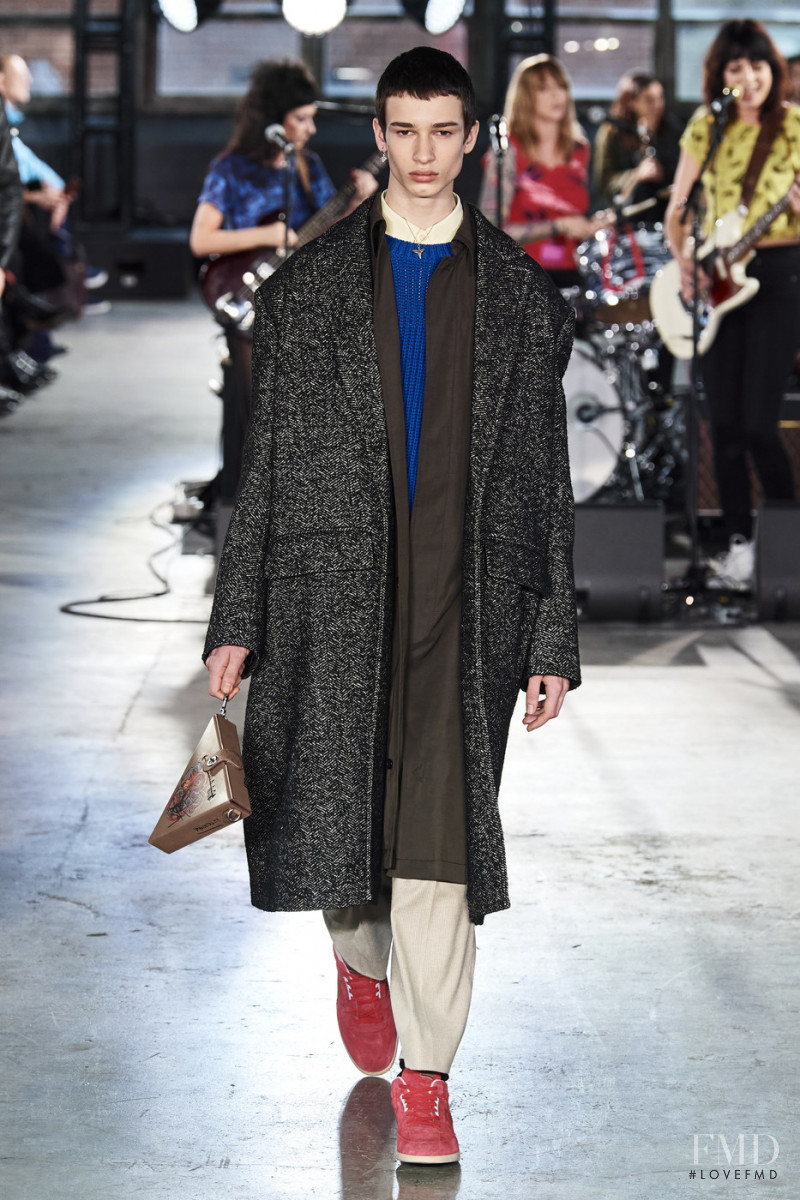 Louis Dercon featured in  the Coach fashion show for Autumn/Winter 2020