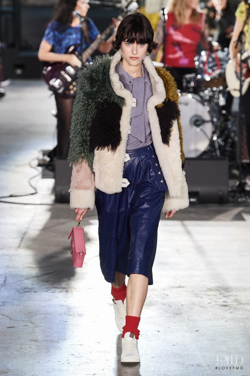 Ilona Desmet featured in  the Coach fashion show for Autumn/Winter 2020