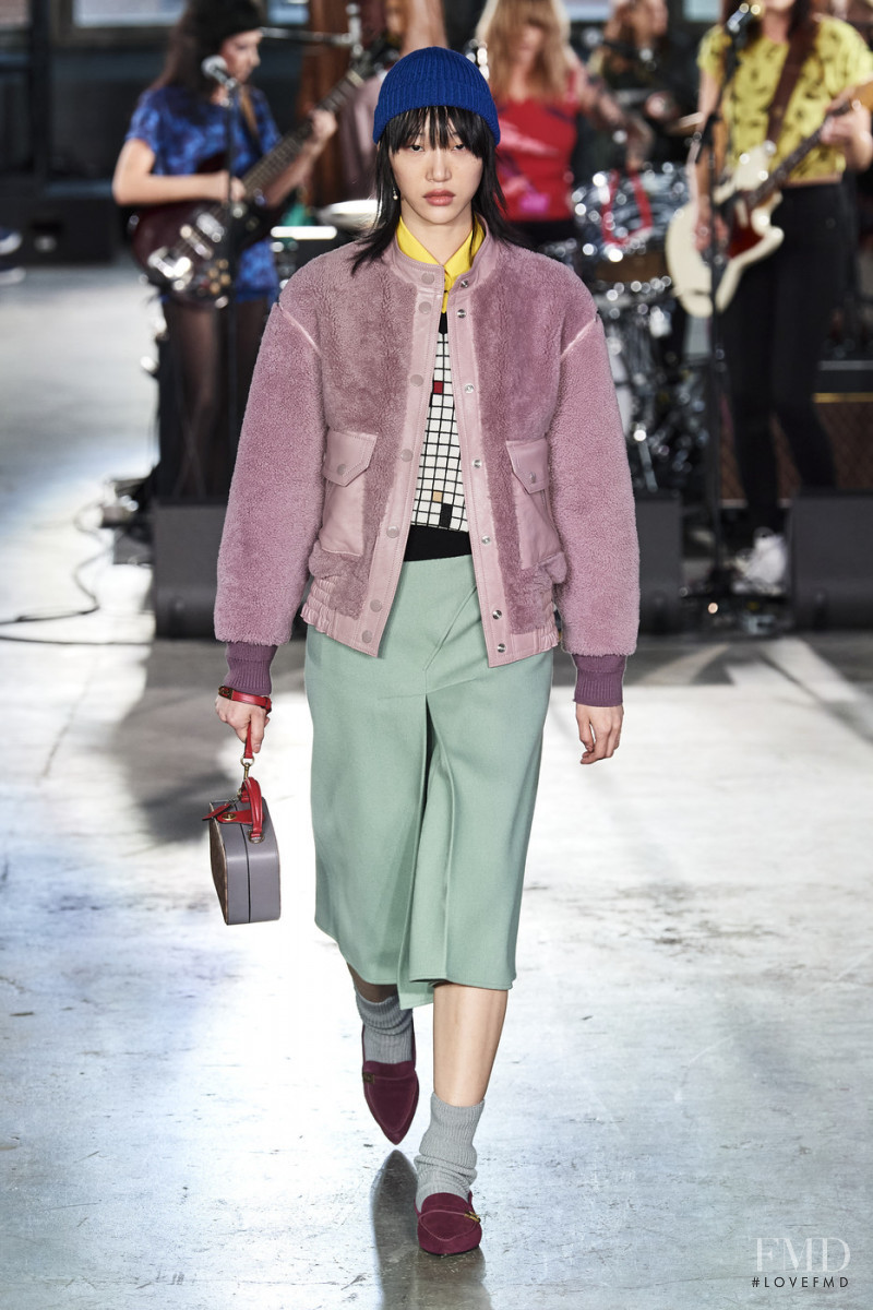 So Ra Choi featured in  the Coach fashion show for Autumn/Winter 2020